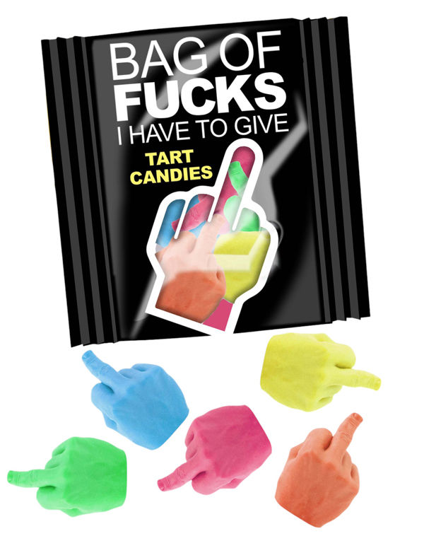 Bag of Fucks I Have to Give Bag of 25 Count > Novelties > Candy & Edible Items