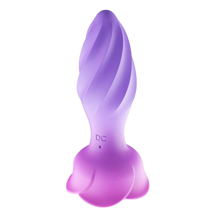 Adam & Eve Rotating Rose Plug – USB Rechargeable Rotating and Vibrating Butt Plug with Gem Base > Anal Range > Vibrating Butt Plugs