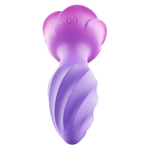 Adam & Eve Rotating Rose Plug – USB Rechargeable Rotating and Vibrating Butt Plug with Gem Base > Anal Range > Vibrating Butt Plugs