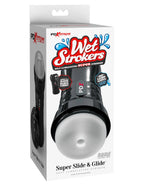 Pdx Extreme Wet Strokers Super Slide and Glide Clear > Sex Toys For Men > Masturbators > Manual