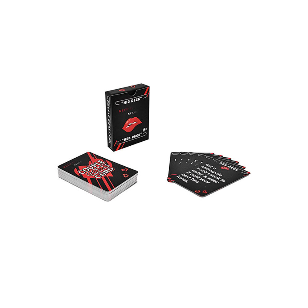 Adam & Eve Couples Foreplay Game Set – 5-Piece Bondage Kit with Card Game > Bondage Gear > Bondage Kits