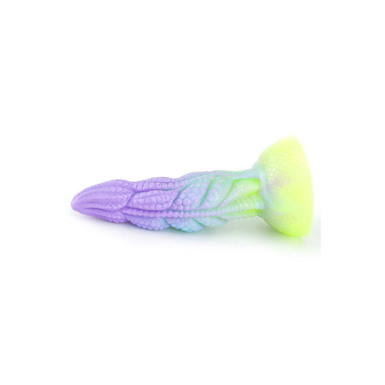 Adam & Eve Calypso Fantasy Dildo 18.8 cm – Textured Ombre Dildo DONGS