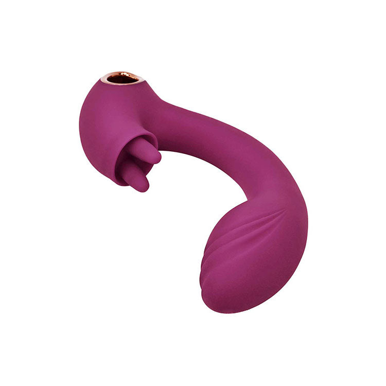 Adam & Eve Rose Gold Clit Tickler 22cm USB Rechargeable Rabbit Vibrator > Vibrators > Ladies > Rabbit