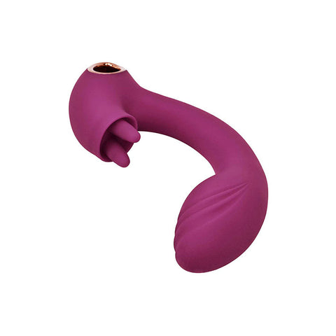 Adam & Eve Rose Gold Clit Tickler (Rose Gold) – USB Rechargeable Rabbit Vibrator 22 cm VIBRATORS-RABBIT