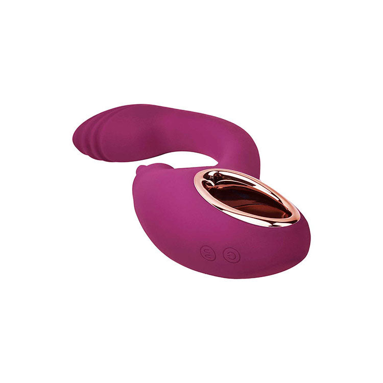 Adam & Eve Rose Gold Clit Tickler 22cm USB Rechargeable Rabbit Vibrator > Vibrators > Ladies > Rabbit