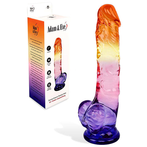 Adam & Eve Sunrise Dreams (Ombré) – 24 cm Realistic Dildo Coloured > Dildos > Realistic Dildos
