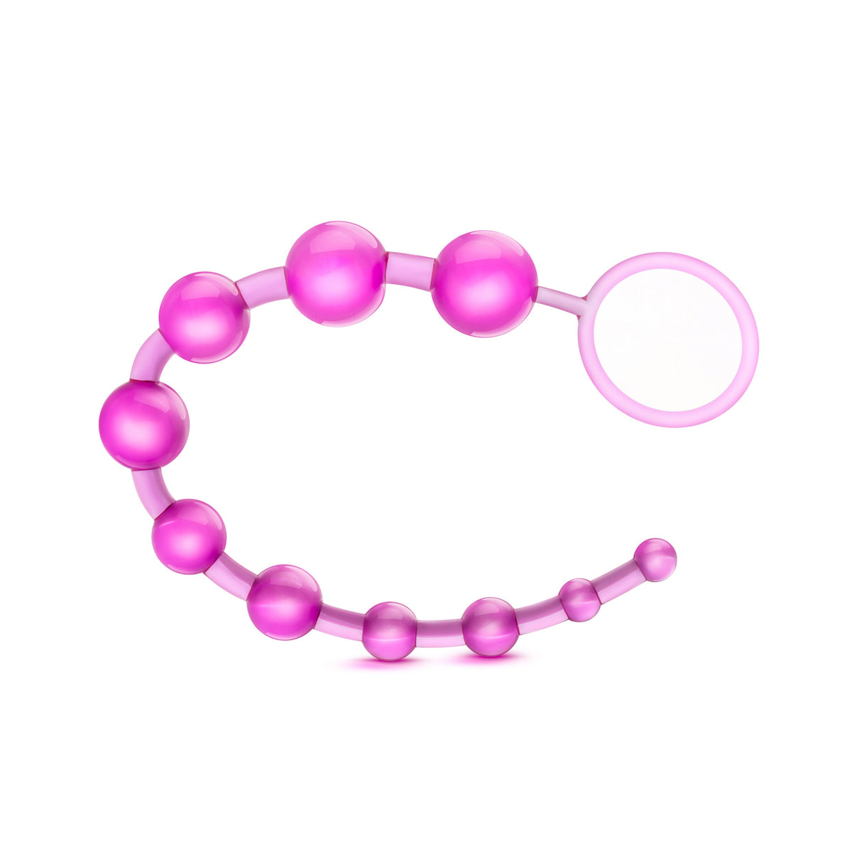 B Yours Basic Beads pink laid flat