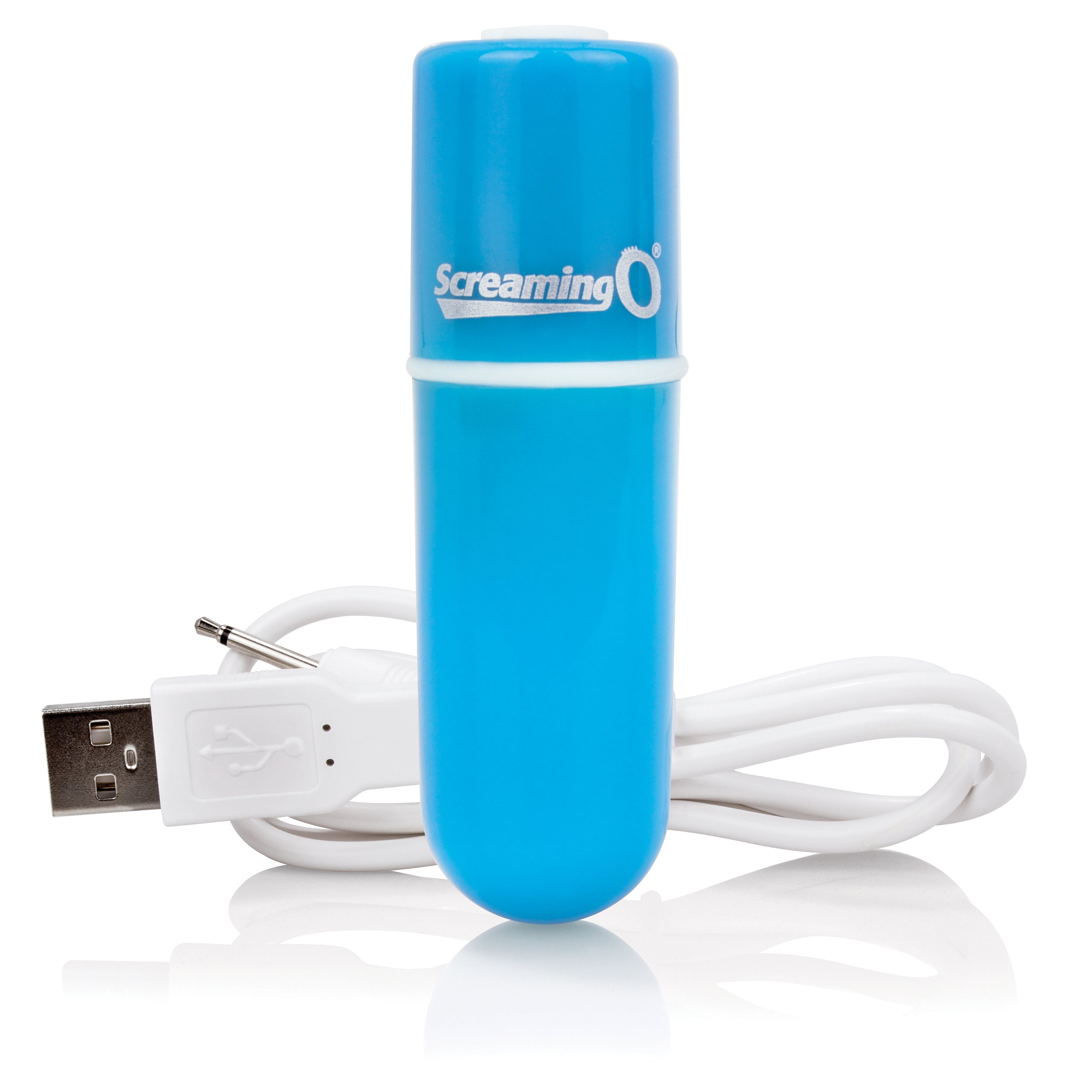 Vooom Bullet – Waterproof 10-Function Portable Bullet Vibrator Blue > Vibrators > Mini Vibrators
