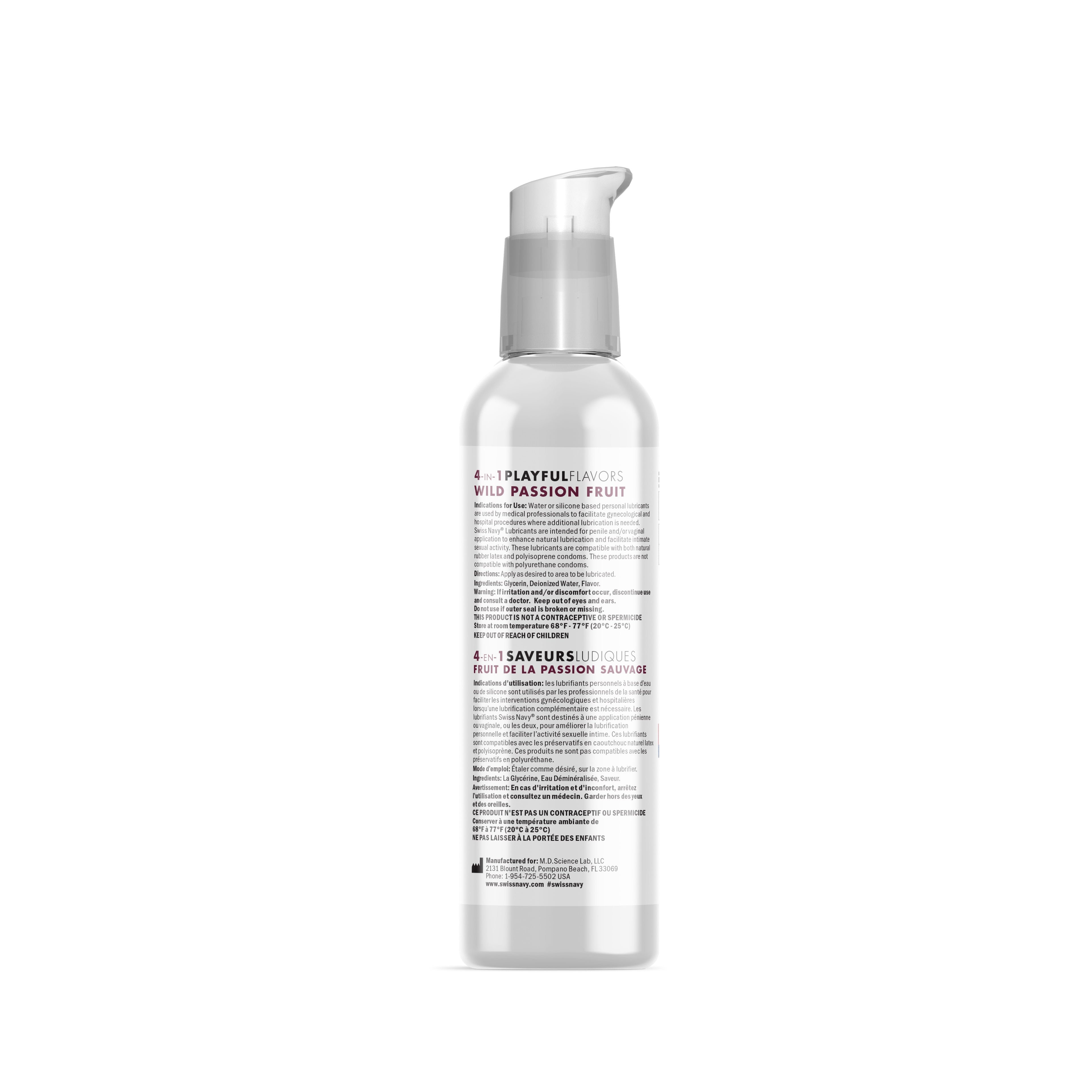 Playful Flavours 4 In 1 Wild Passion Fruit 4oz/118ml Lube > Lube > Flavoured