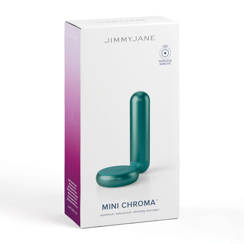 JimmyJane Mini Chroma™ - High-Performance Bullet with Remote - Teal BULLETS