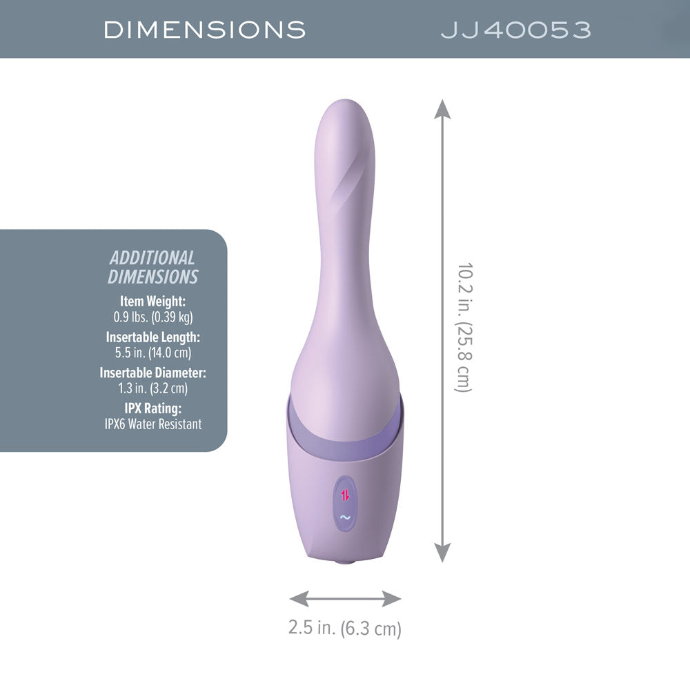 JimmyJane Hello Bang 27 cm Warming and Thrusting Vibrator > Dildos > Thrusting Dildos