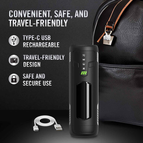 M for Men Master Blaster Automatic Male Masturbator Black > Sex Toys For Men > Masturbators > Vibrating