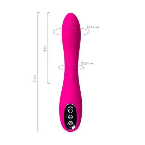 JOS Beadsy Rolling Bead Vibrator Hot Pink 10 Modes Vibrators - G Spot