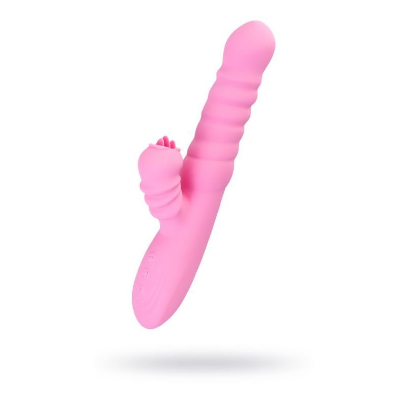 JOS Lixy Heating and Rotating Petal Tickler 7 Inch > Vibrators > Ladies > Rabbit Multi Main image