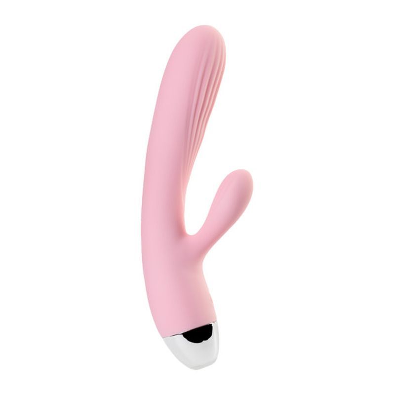 JOS Milly Heating Vibrator 20cm with 7 Vibrating Modes Pink VIBRATORS-RABBIT