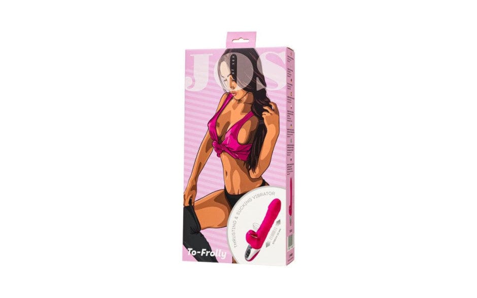 JOS To-Frolly Thrusting and Sucking Vibrator 2cm Stretch > Vibrators > Ladies > Rabbit Multi