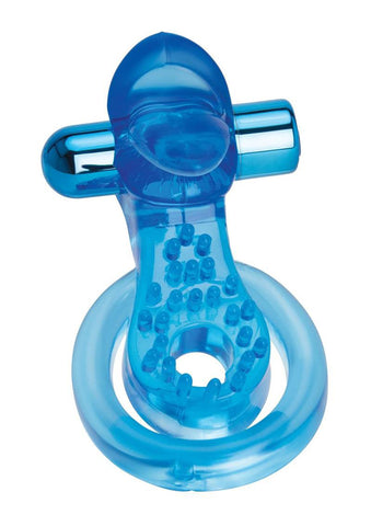 Bodywand Duo Ring with Clit Tickler for Couples > Cock Ring > Vibrating