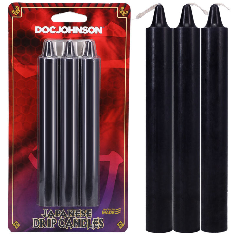 Japanese Drip Candles 3 Pack – Body-Safe Temperature Play Wax Candles > Candles > Drip Main image