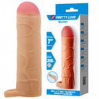Bunion 6.5 Inch Stretchy Shaft Cock Sleeve Penis Sheath > Sex Toys For Men > Penis Sleeves