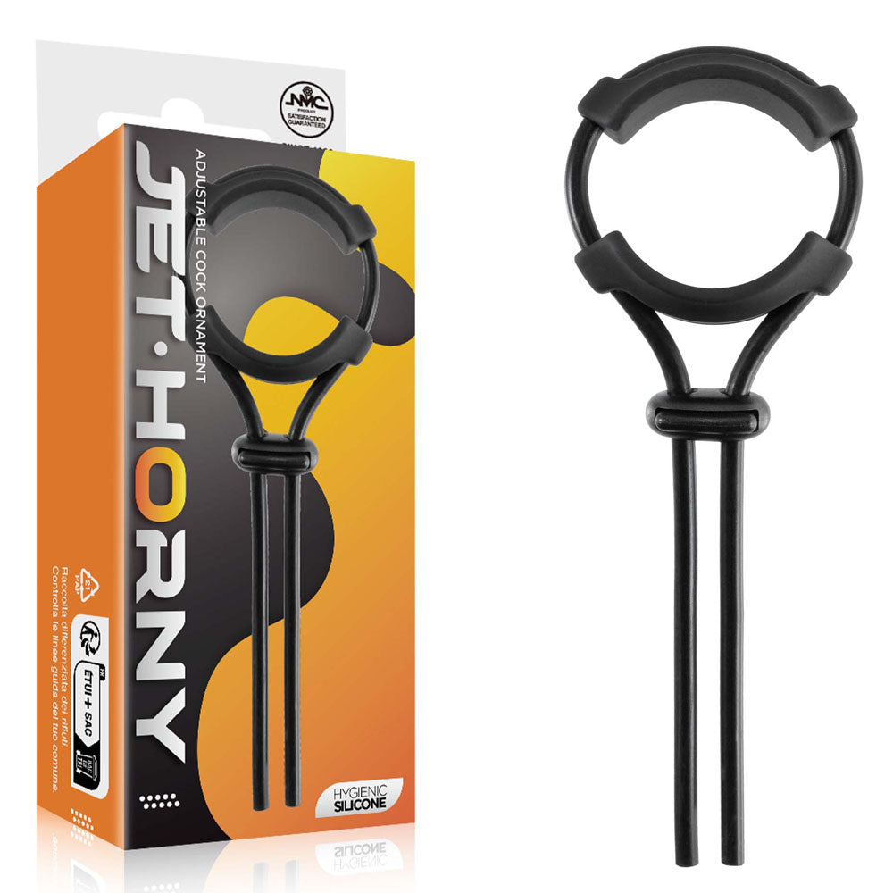 Adjustable Cock Ring – Hygienic Silicone 5.1 Inch Total Length Cock Ring > Cock Ring > Adjustable