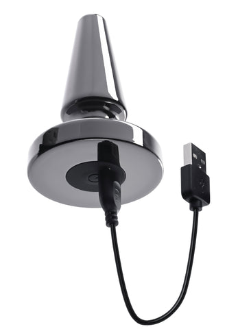 Evolved Beginner Vibrating Metal Plug Butt Plugs
