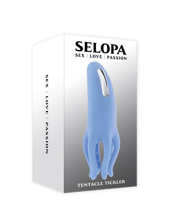 Selopa Tentacle Tickler Vibrating Stimulator Purple Blue > Sex Toys > Couples Toys