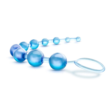 B Yours Basic Beads Blue 10 Gradual Beads for Pleasure > Anal Range > Anal Beads