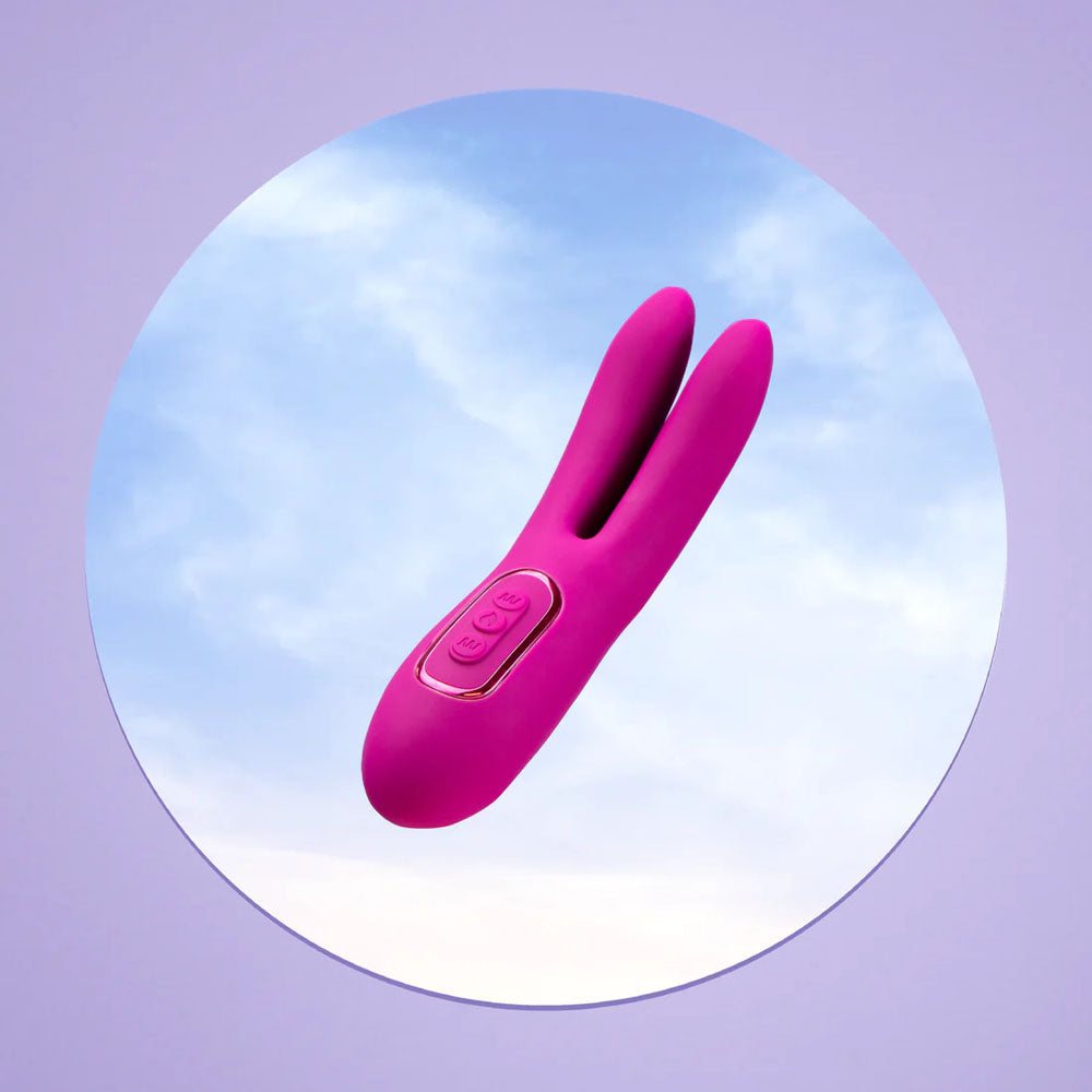 JimmyJane Solis Ascend 2 PRO Purple 16 cm Dual Tip Stimulator > Vibrators > Ladies > Clitoral Vibrators and Stimulators