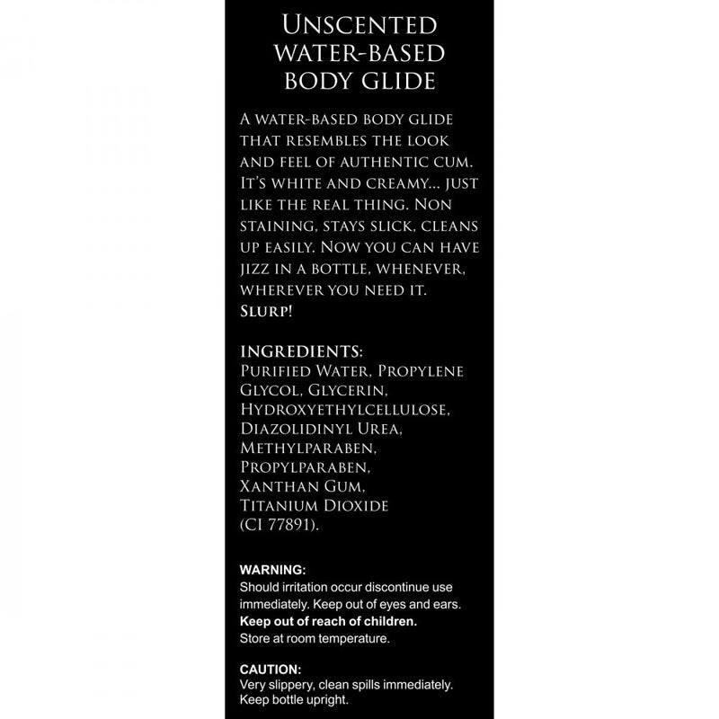 Jizz Unscented Water Based Lubricant 34 Ounce (1 liter) Secondary image