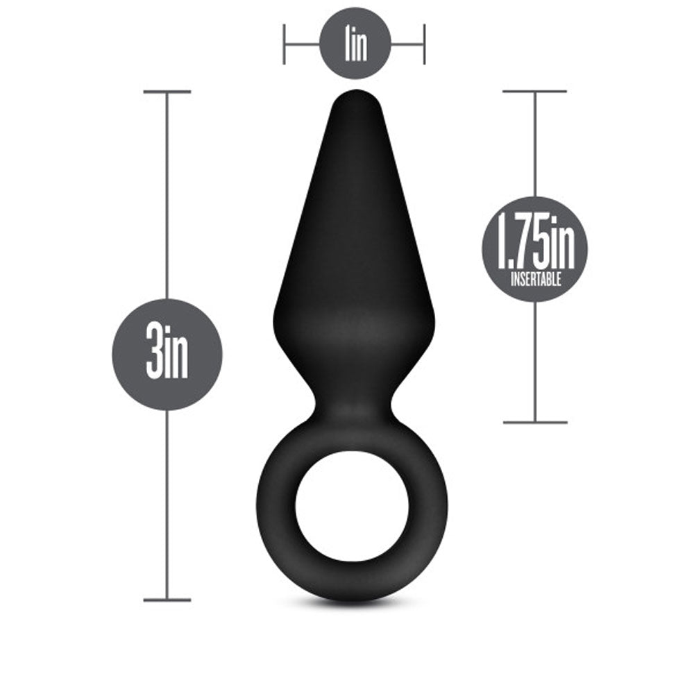 Anal Adventures Platinum Silicone Anal Loop Plug Small – Silicone Butt Plug > Anal Range > Butt Plugs