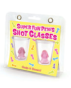 Super Fun Penis Shot Glasses Set of 2 Default Title > Novelties > Party Supplies