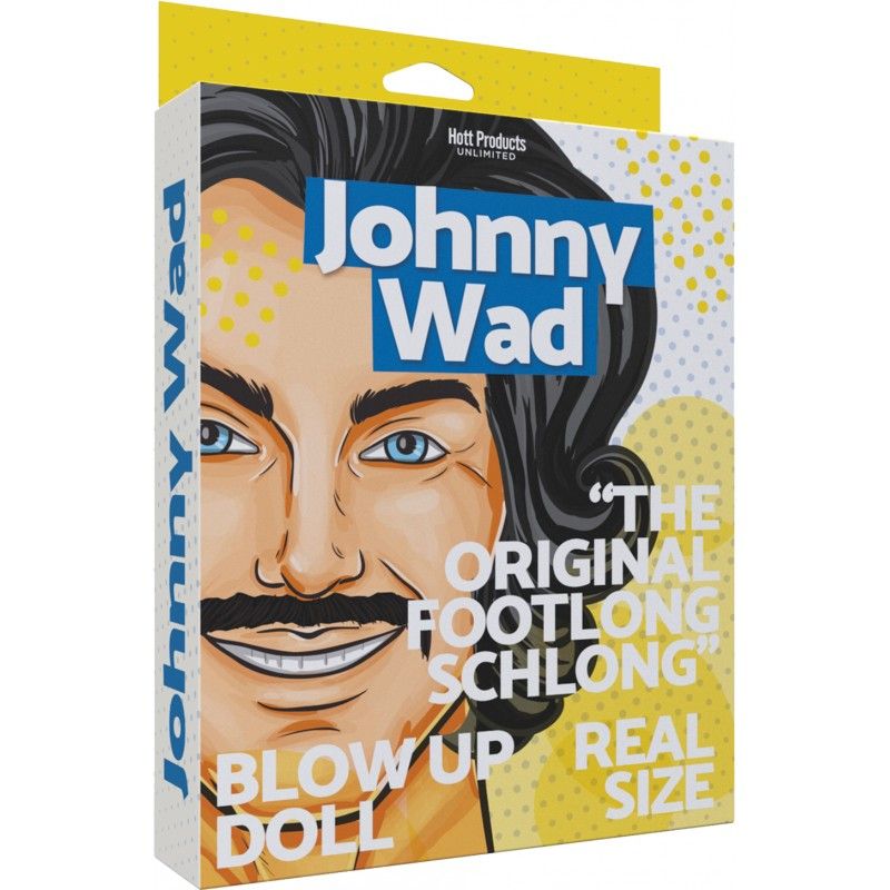 Johnny Wad Inflatable Doll With 9 Inch Penis > Sex Toys > Sex Dolls > Novelty Inflatables