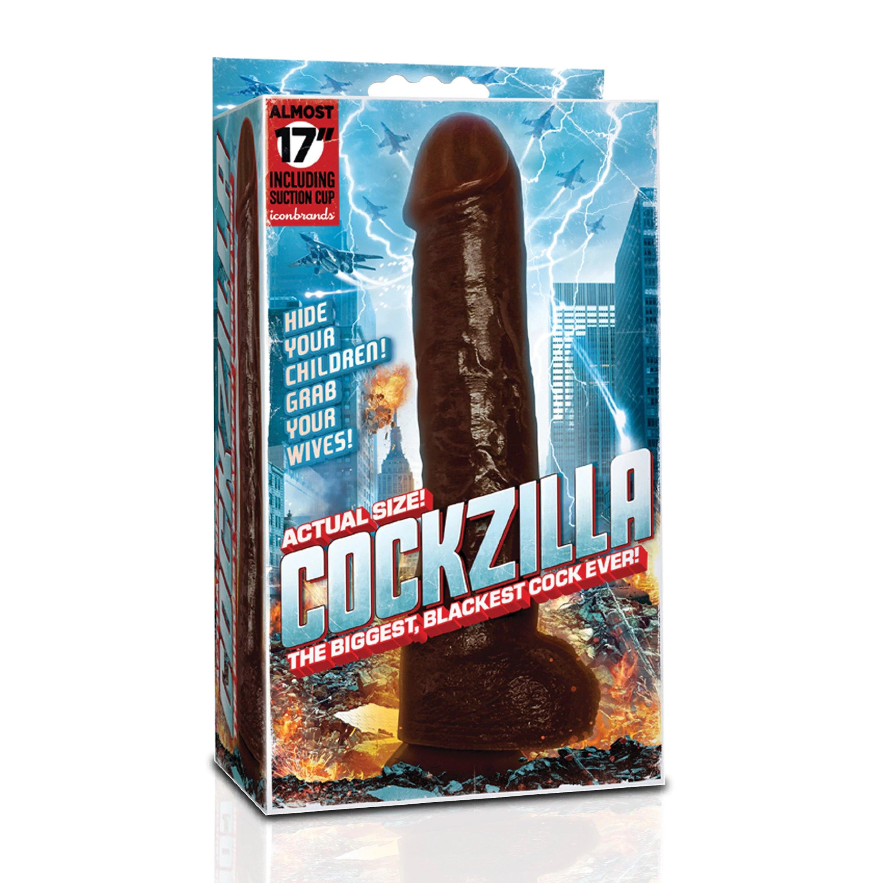Cockzilla 43 Centimeter 17 Inch Realistic Dong with Suction Cup