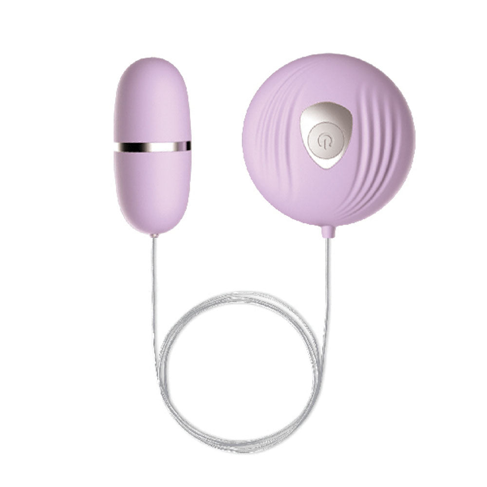 The 9s B Shell Purple Bullet With Remote Control Purple > Vibrators > Mini Vibrators