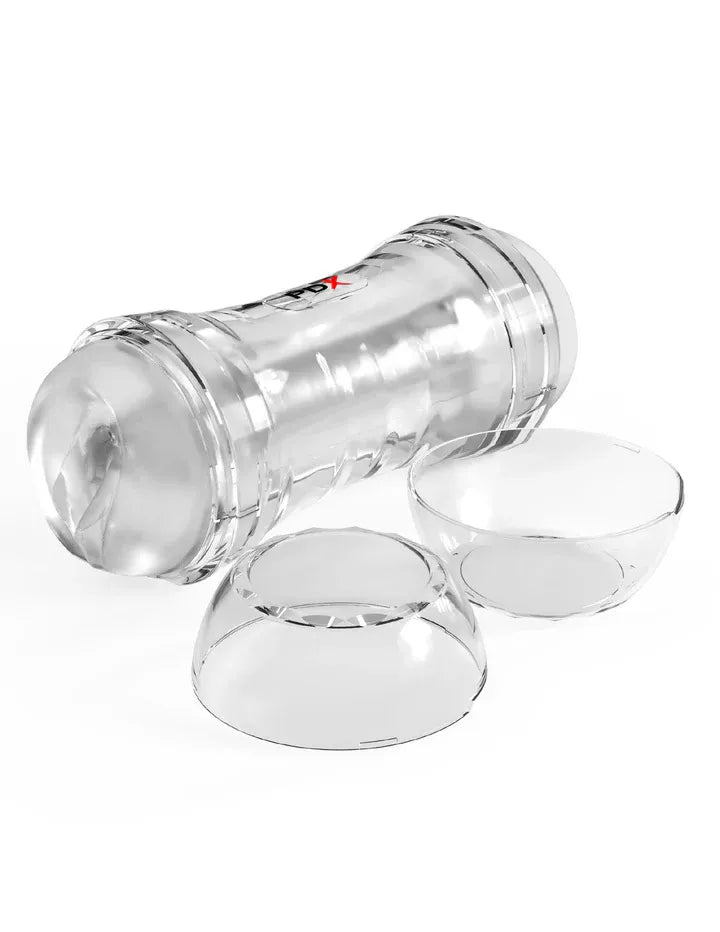 Pdx Extreme Wet Pussies Super Flip – Self-Lubricating Dual-Ended Stroker > Sex Toys For Men > Masturbators > Manual