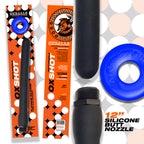Oxshot Butt Nozzle 12 Inch Deep-Reach Power Wash Shower Hose Cleaning Tool Black One Size > Essentials > Douches
