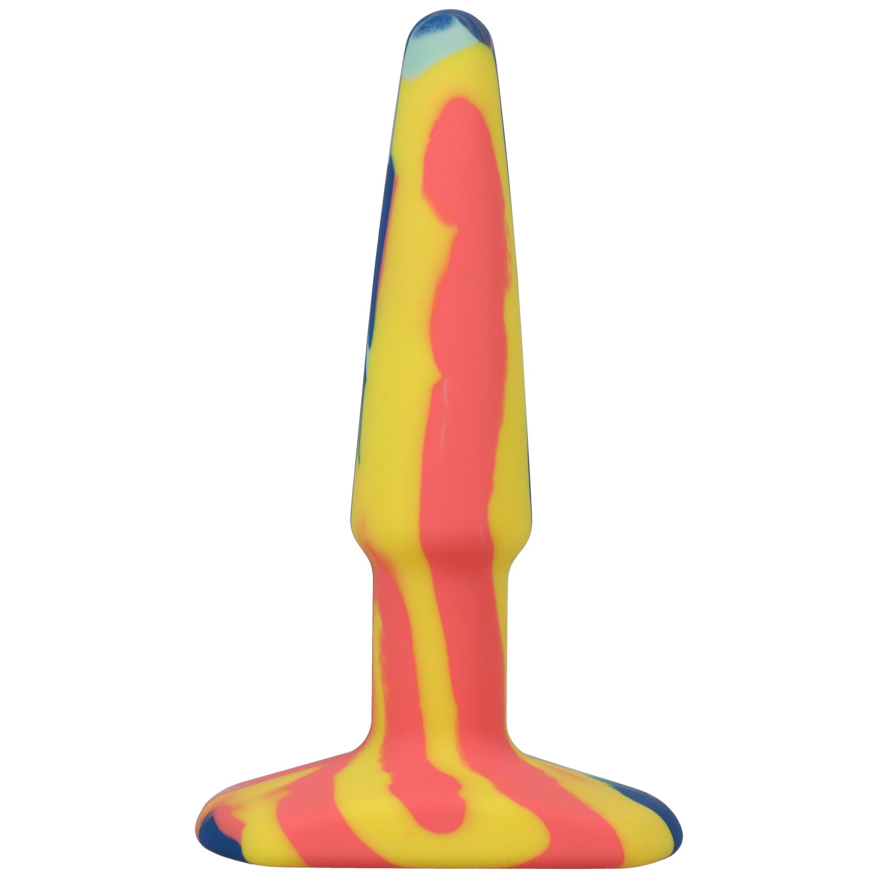 Groovy Silicone Anal Plug 4 Inch Sunrise Butt Plugs