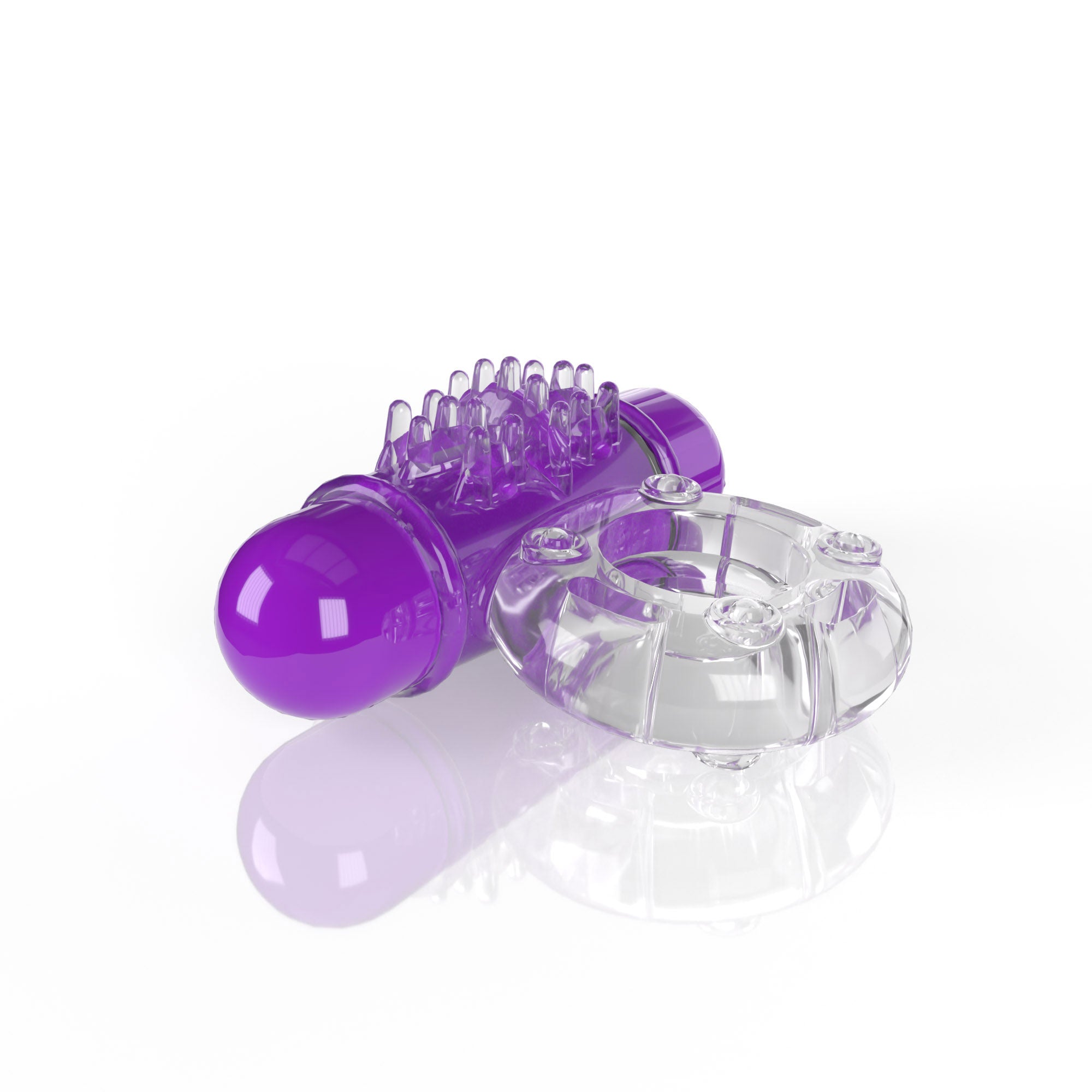 Owow 4B Low Pitch Bass (Grape) > Cock Ring > Vibrating