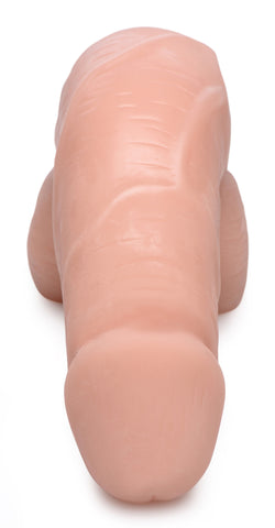 Large Bulge Soft Packer Dildo 7 Inch Light Skin Tone Packers
