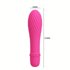 Solomon Mini Vibrator – Silicone Small Vibrator with Swirl Tip > Vibrators > Mini Vibrators