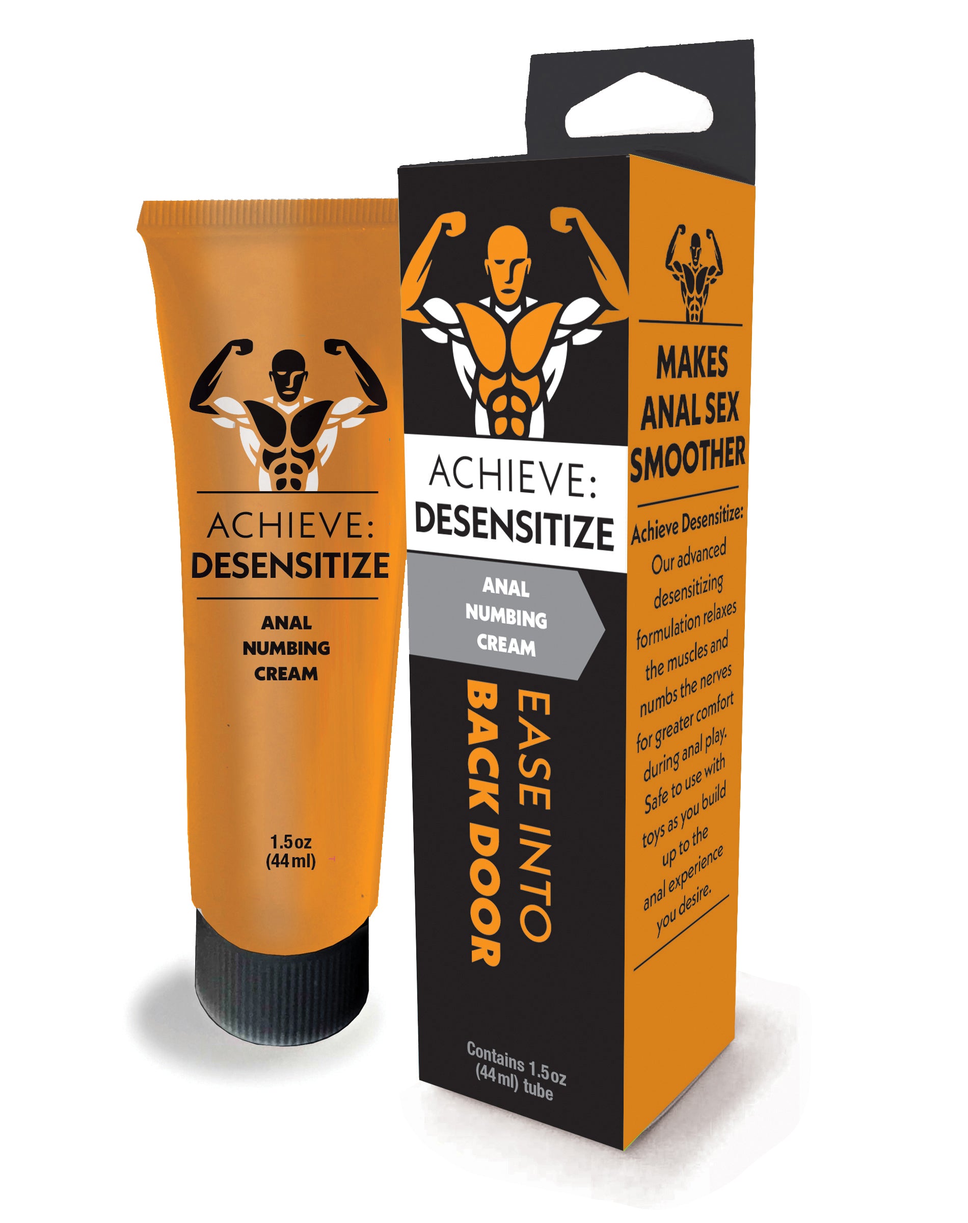Achieve: Desensitize Cream 2oz (44ml) for Enhanced Pleasure > Lube > Anal
