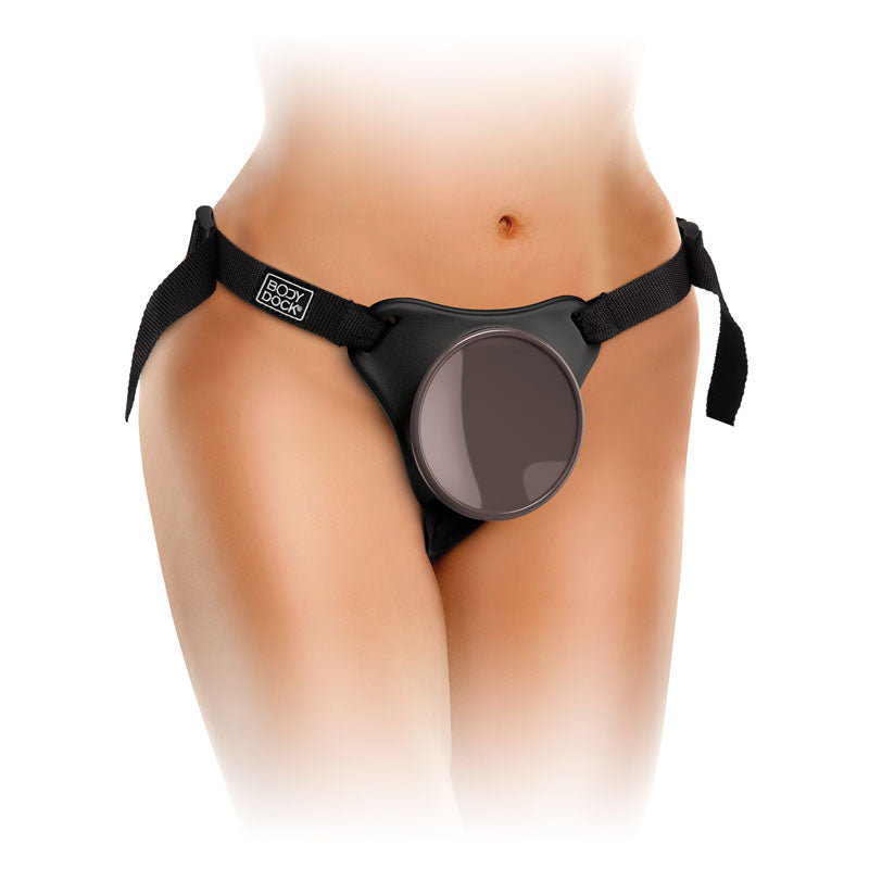 King Cock Elite Comfy Body Dock Kit with Tan 17.8 cm Dong STRAP-ONS