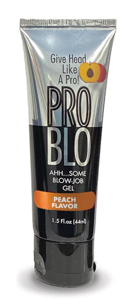 ProBlo Oral Pleasure Gel Peach Flavoured Blowjob Gel 29ml Tube Default Title > Lube > Oral Gels & Sprays