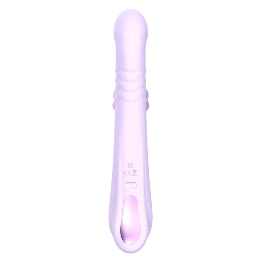 Adam & Eve Eves Throbber (Lilac) – USB Rechargeable Pulsating Rabbit Vibrator 25.4 cm VIBRATORS-RABBIT
