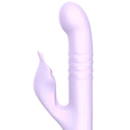 Adam & Eve Eves Throbber (Lilac) – USB Rechargeable Pulsating Rabbit Vibrator 25.4 cm > Vibrators > Ladies > Rabbit