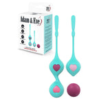 Adam & Eve Eves Kegel Hearts – Weighted Kegel Balls > Sex Toys For Ladies > Kegel Exercise