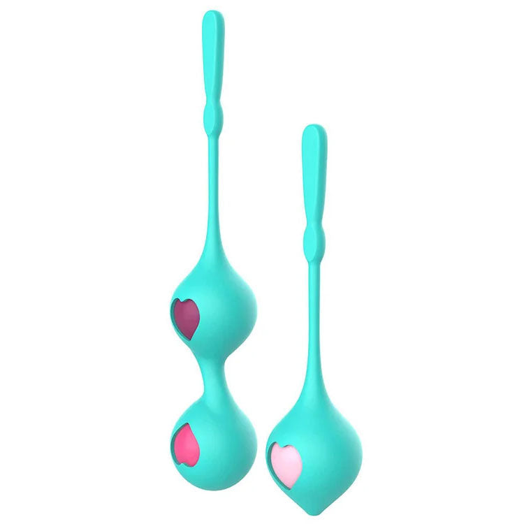 Adam & Eve Eves Kegel Hearts – Weighted Kegel Balls > Sex Toys For Ladies > Kegel Exercise
