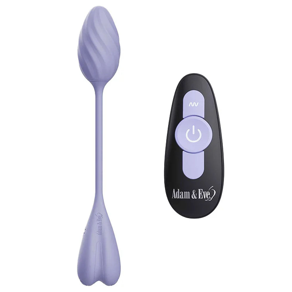 Adam & Eve Spiral Love (USB Rechargeable) – Wireless Wearable Vibrating Egg Purple > Sex Toys For Ladies > Vibrating Eggs
