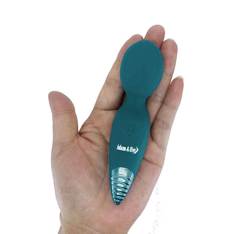 Adam & Eve Dew Drop – USB Rechargeable 12.7 Cm Wand Massager > Sex Toys > Mini Massagers
