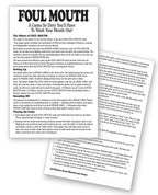 Foul Mouth Card Game – Fast-Paced Profanity Twist for 2-6 Players Card Game Default Title > Novelties > Card Games